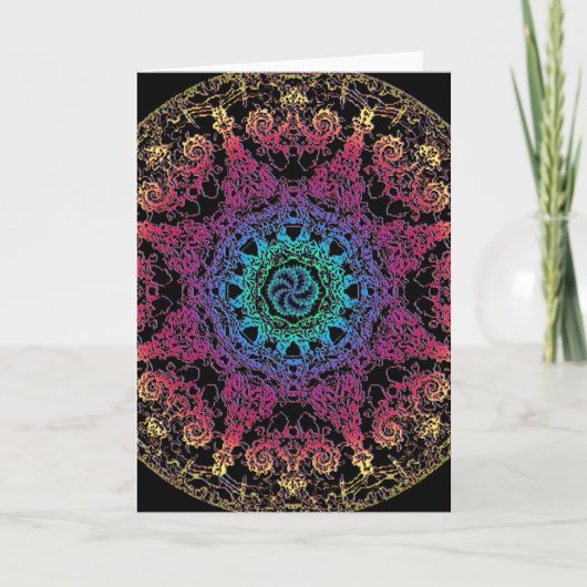 Carte Mandala de Kala Chakra (Devant)
