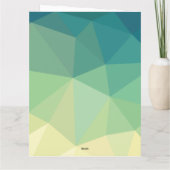 Carte Mandala Flower Boho Ethnic Design (Dos)