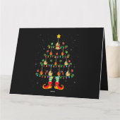 Carte Mandolin Lover Xmas Éclairage de vacances Mandolin (Dos)