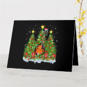 Carte Mandolin Xmas Lights Père Noël Mandolin Christmas (Fleur jaune)