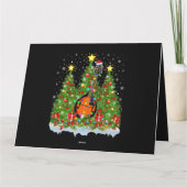 Carte Mandolin Xmas Lights Père Noël Mandolin Christmas (Dos)