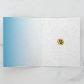 Carte Maneki Neko Lucky Polue Salutation pliée (Intérieur)