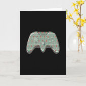 Carte Manette de jeu de Noël (Fleur jaune)