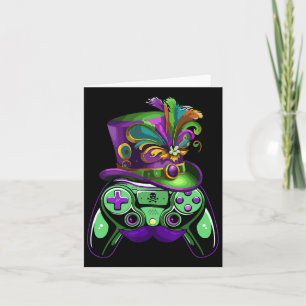 Carte Manette de jeu Mardi Gras Gamers Enfants Filles Ho
