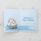 Carte Manga Monster Joyeux Anniversaire (Intérieur)