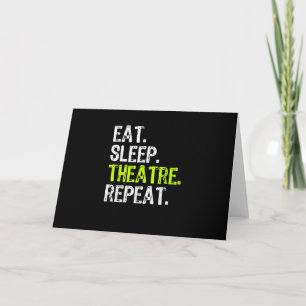 Carte Manger Dormir Atre Répéter Acteur Actrice Ater Cad