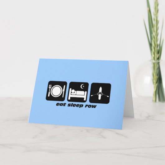 Carte manger la ligne de sommeil (Devant)
