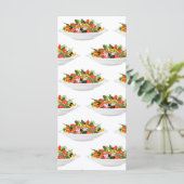 Carte Mangez plus de plantes frais motivation salade let (Debout devant)