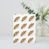 Carte Mangez plus de plantes frais motivation salade let (Debout devant)