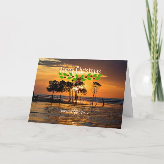 Carte Mangrove de Darwin - Joyeux Noël (Devant)
