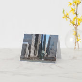 Carte Manhattan Financial District (Fleur jaune)