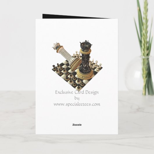 Carte Maniacs d'échecs (Dos)