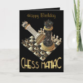 Carte Maniacs d'échecs (Devant)