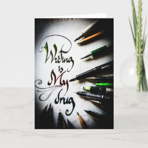 Carte Manifeste de l'écrivain fou