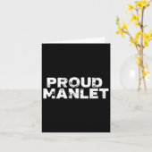 Carte Manlet Fière Bodybuilding Courte (Fleur jaune)