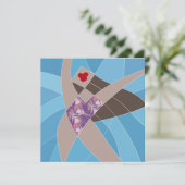 Carte Mannequin de maillot de bain Fun Beach Babe, Art d (Debout devant)