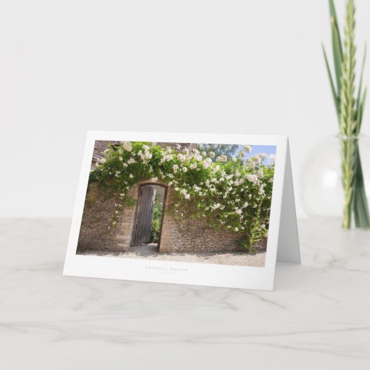 Carte Manoir d'Asthall (Devant)