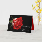 Carte Manquant vous cardez (Fleur jaune)