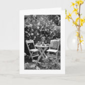 CARTE "MANQUE NOTRE TEMPS ENSEMBLE" ET "PENSEZ À VOUS" (Fleur jaune)