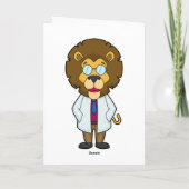 Carte Manteau de docteur Lion Doctor (Dos)