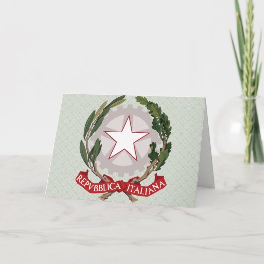 Carte Manteau de l'Italie de détail de bras (Devant)