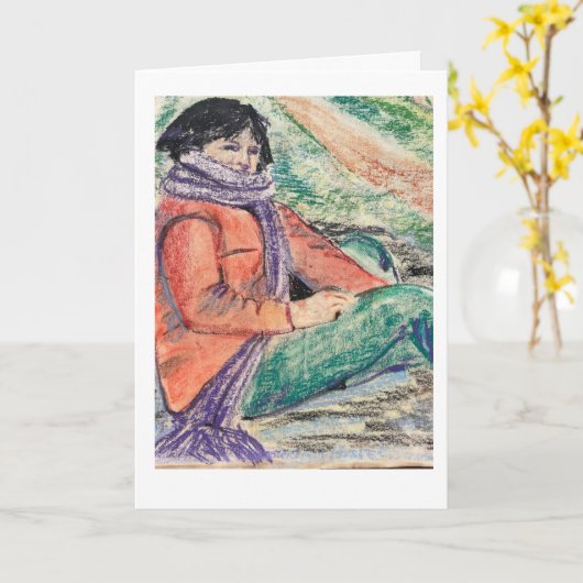 Carte mantooth Henrietta Bagley (Fleur jaune)