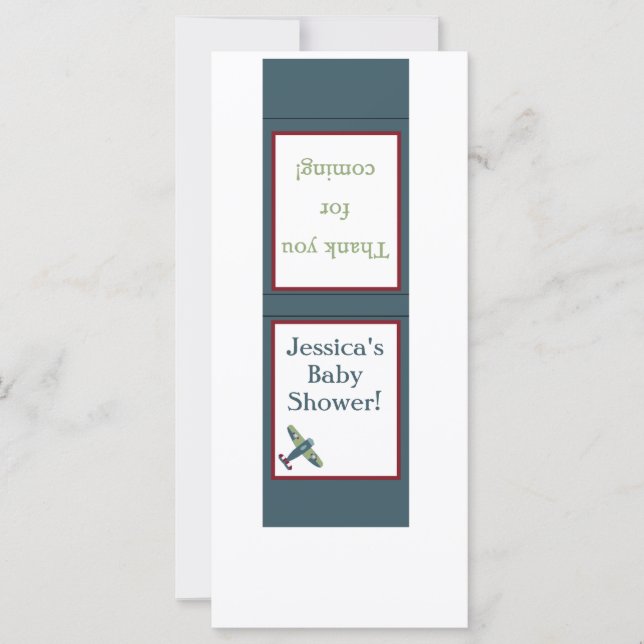 Carte Manuel de référence de l'avion vintage (Devant)