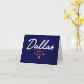 Carte Manuscrit de Dallas (Fleur jaune)