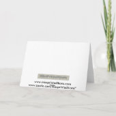 Carte Manuscrits musicaux Brahms (Dos)