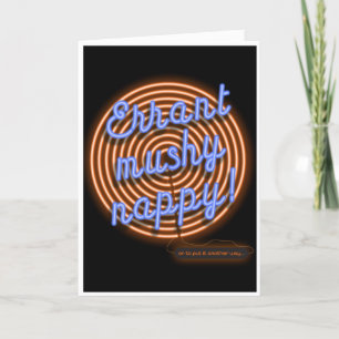 Carte Many Happy Returns funny anagram