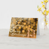 Carte ManyBlessings (Fleur jaune)