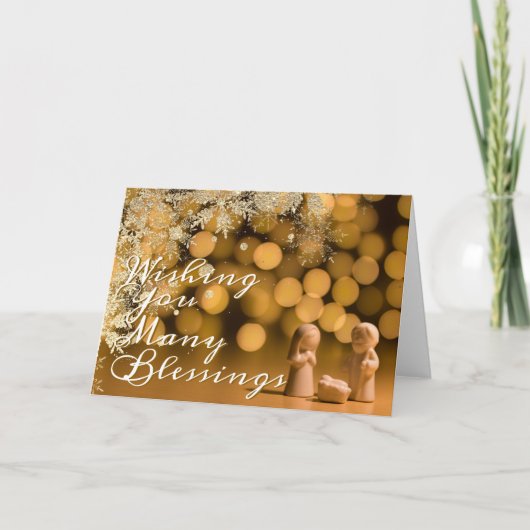 Carte ManyBlessings (Devant)