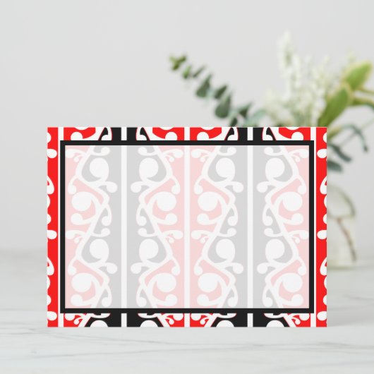 Carte Maori Kowhaiwhai Nouvelle-Zélande (Debout devant)