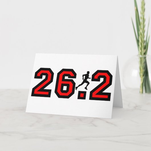 Carte Marathon du cool 26,2 (Devant)