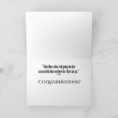 Carte Marathon - La fierté est éternelle - Citation (Intérieur)