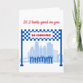 Carte Marathon personnalisé de Philadelphie 42,2 km Féli (Devant)