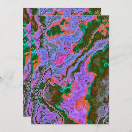 Carte Marbre aigre (Devant / Derrière)