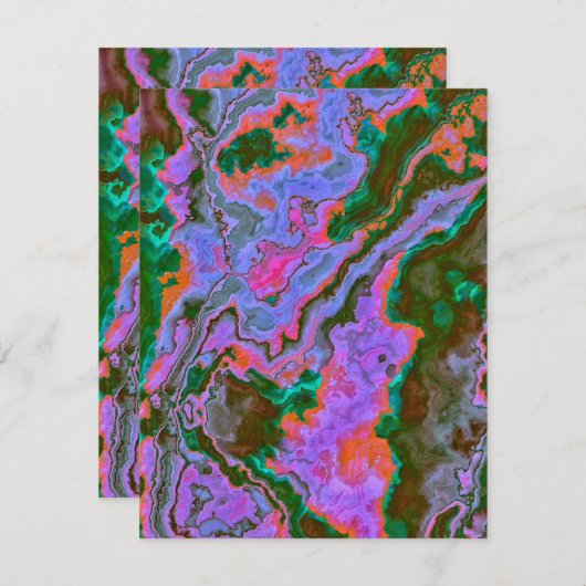 Carte Marbre aigre (Devant / Derrière)