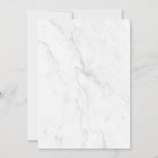 Carte Marbre Blanc (Devant)