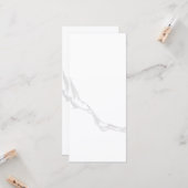 Carte Marbre Blanc (Devant/Arrière en situation)