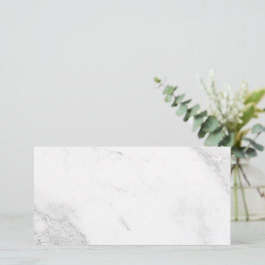 Carte Marbre Blanc (Debout devant)