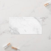Carte Marbre Blanc (Devant/Arrière en situation)