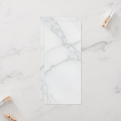 Carte Marbre Blanc (Devant/Arrière en situation)