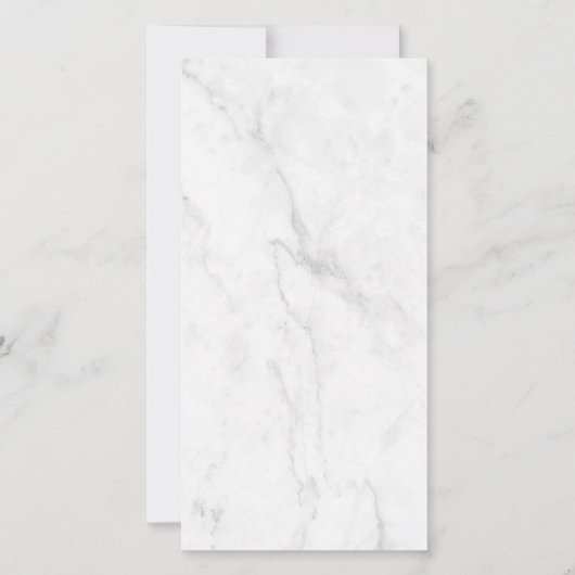 Carte Marbre Blanc (Devant)