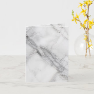 Carte Marbre Blanc