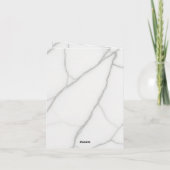 Carte Marbre Blanc (Dos)