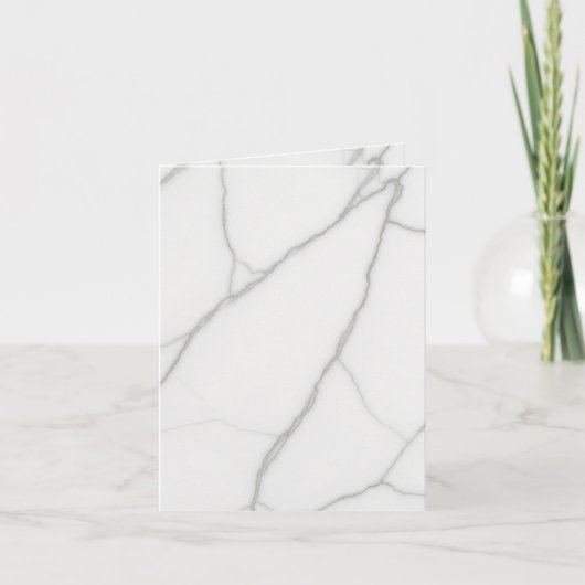 Carte Marbre Blanc (Devant)