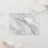 Carte Marbre Blanc (Devant/Arrière en situation)