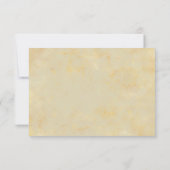 Carte Marbre blanc et or (Dos)