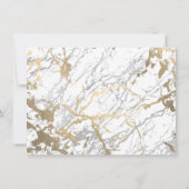 Carte Marbre Blanc Or Certificat de Beauté Ebony2 (Dos)